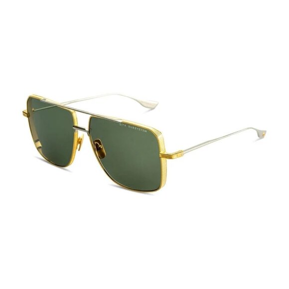 NEW  DITA SUNGLASSES GREEN GOLD SILVER MEN EYEWEAR DITA DUBSYSTEM-DTS-157-A-01 - Picture 1 of 4
